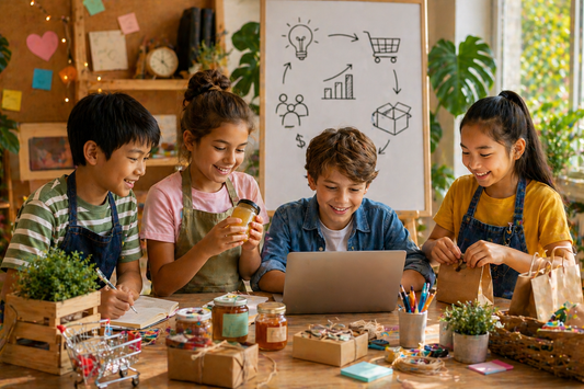 From Idea to Income: How Kids Can Turn Any Idea Into a Real Business (Step-by-Step Guide)